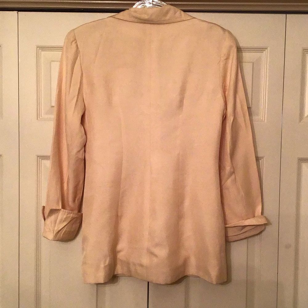 Vintage Barrie Pace 100% Silk Blazer View 4